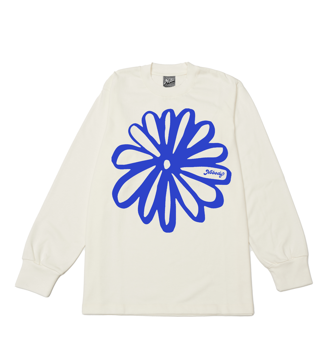HD SUNFLOWER LOGO HEAVYWEIGHT IVORY L/S